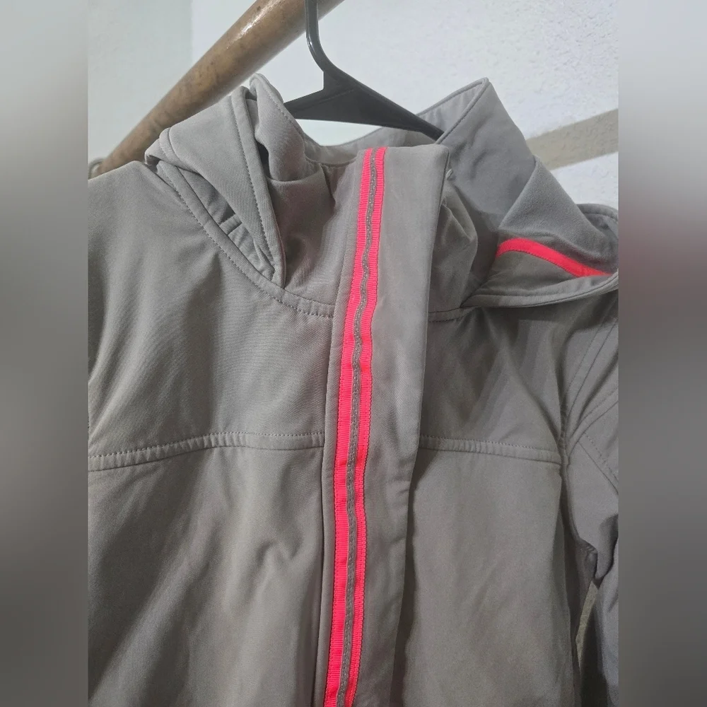 Ivivva Gray Jacket with Pink Accents